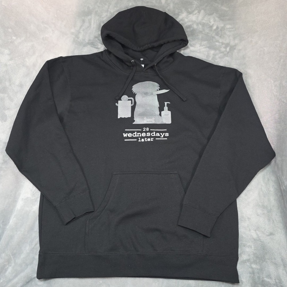 Chris Webby 28 Wednesdays Later Hoodie Black 2XL Drawstring‎